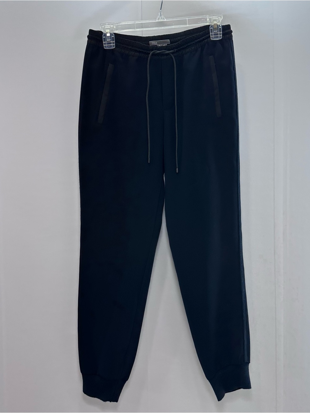Vince Black Drawstring Jogger Sweatpants